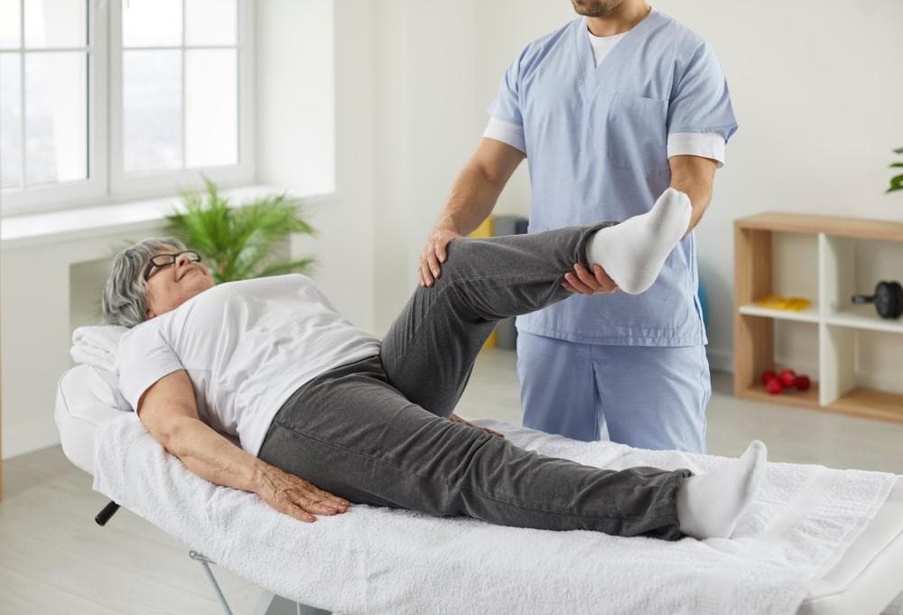 Dr. Levitt discussing functional medicine and whole-body wellness with a patient at Levitt Chiropractic Center.